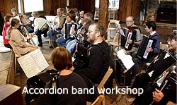 Piano accordion band