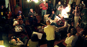 Front hall jam